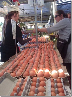 Market eggs. Photo by Nic Freeman