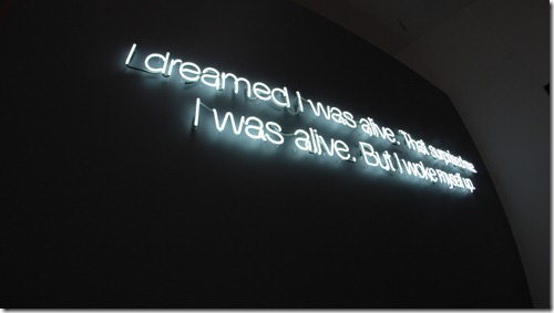 I dreamed I was alive. Surrealism Expo, GOMA. By Nic Freeman