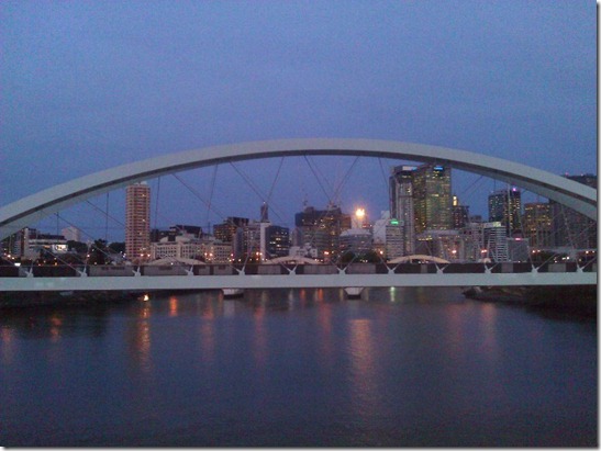 Brisbane CBD for the Go Between. Photo by Nic Freeman