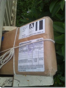 Ruth's surprise parcel