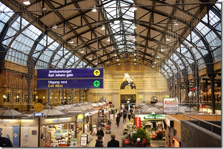 Oslo Sentral station (OsloS) in Oslo, Norway