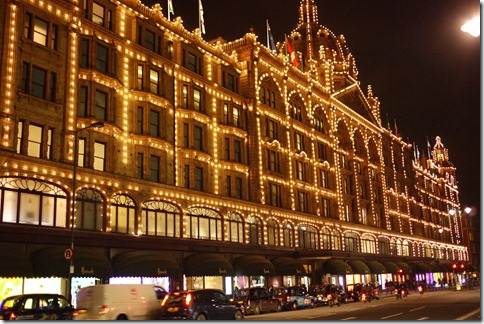 Harrods Kensington London