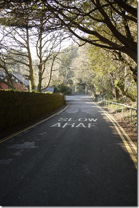 Taking a slow walk through the streets of Mumbles, Wales