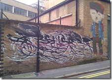 Street art graffiti Shoreditch London
