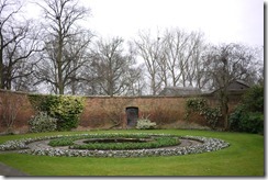 Beautiful gardens at Christ Church College Oxford UK