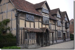 Birthplace of Shakespeare Stratford-upon-Avon, UK
