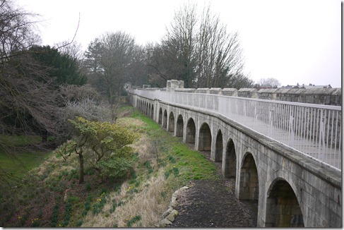 The York Wall - York, England, UK