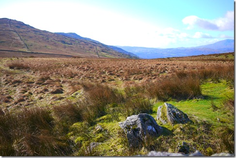 Driving from Bowness-on-Windermere to  Hallin Fell, Howtown, Lake District, England