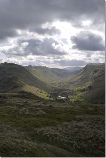 View from Hallin Fell, Howtown, Lake District, England