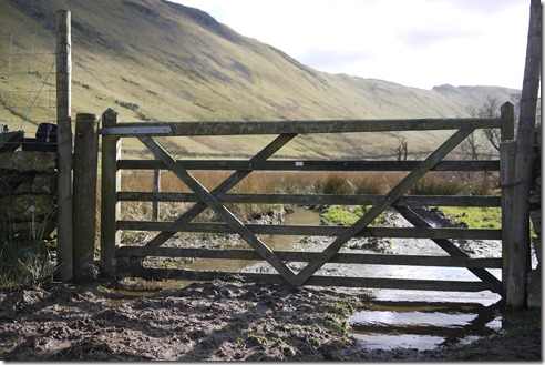 Wrong turn on the walk near Hallin Fell, Howtown, Lake District, England