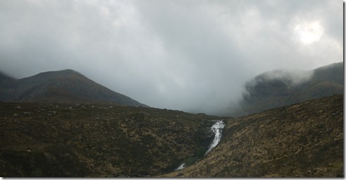 Waterfall views - Driving the Isle of Skye Scotland