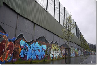 Peace Walls graffiti West Belfast, Northern Ireland, UK