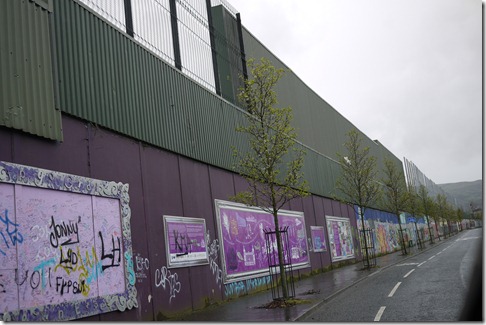 Peace Walls graffiti West Belfast, Northern Ireland, UK