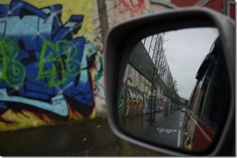 Peace Walls graffiti West Belfast, Northern Ireland, UK