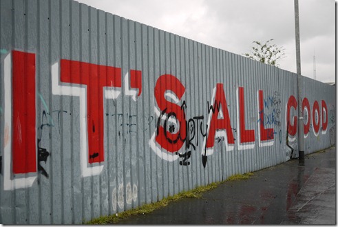 Peace Walls graffiti West Belfast, Northern Ireland, UK
