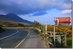 Coast road from Westport to Louisburgh - the west coast of Ireland
