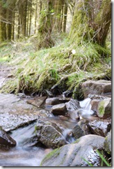 Talybont Reservoir waterfall walk Brecon Beacons National Park, Wales