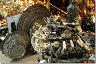 Istanbul Turkey - lamps in the Grand Bazaar