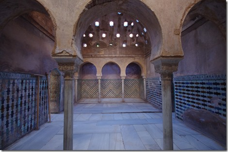 Hamam - Alhambra, Granada, Spain. Image by Fraser Wright
