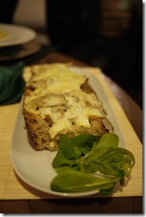 Tostata raciones - tuna on toast - Spain food