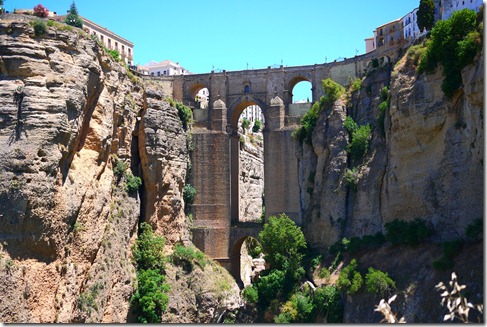 The new bridge in Ronda, Spain