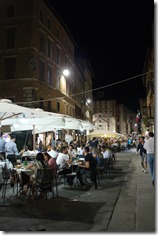 Perugia historical centre by night