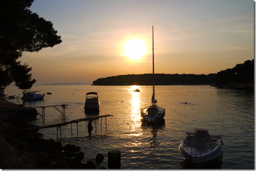 Čikat at dusk, Lošinj Island, Croatia