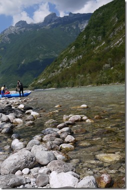 Rafting in River Soca, Triglav National Park, Bled, Slovenia