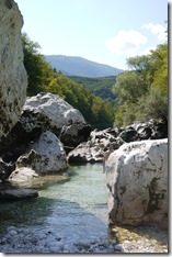 River Soca, Triglav National Park, Bled, Slovenia