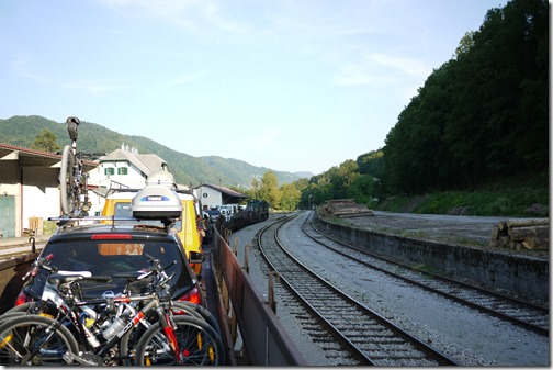 Car train Triglav National Park, Bled, Slovenia