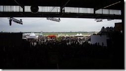 Tempelhof - emerging into the hanger