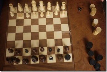 Berlin Cafe - chess board