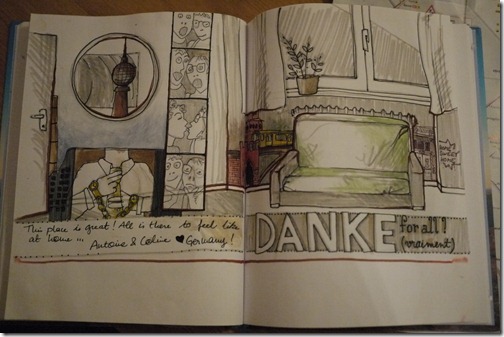 Danke guestbook - Berlin