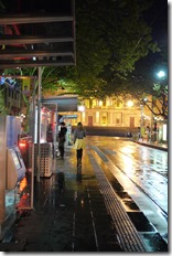 Catching a tram a night - Melbourne CBD