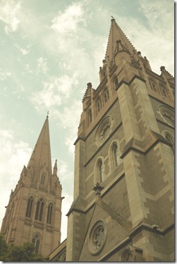 Historical buildings in Melbourne CBD