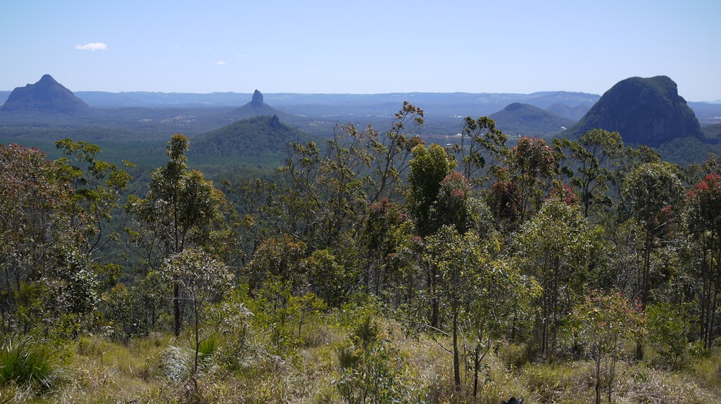 Glasshouse Mountain bushwalks close to Brisbane Queensland