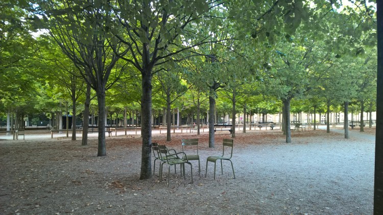 jardin du luxembourg Paris chairs