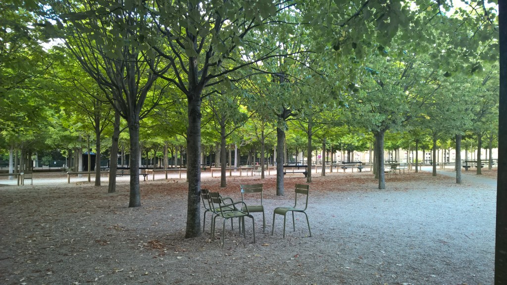 jardin du luxembourg Paris chairs